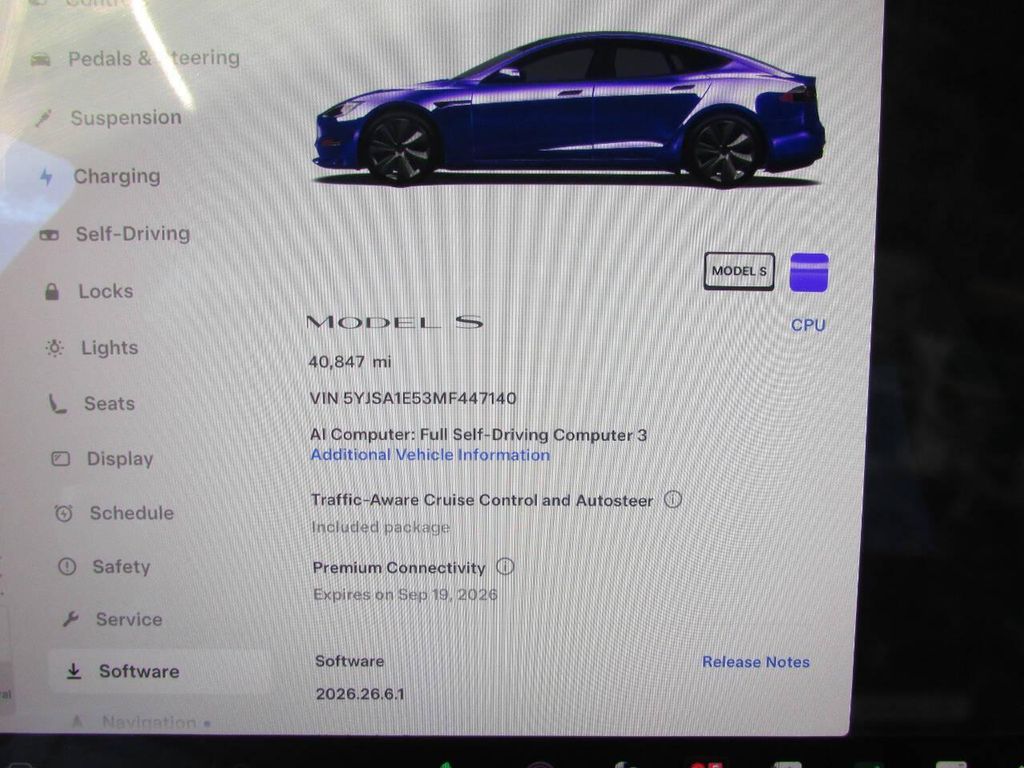 2021 Tesla MODEL S LONG RANGE — миниатюра 29