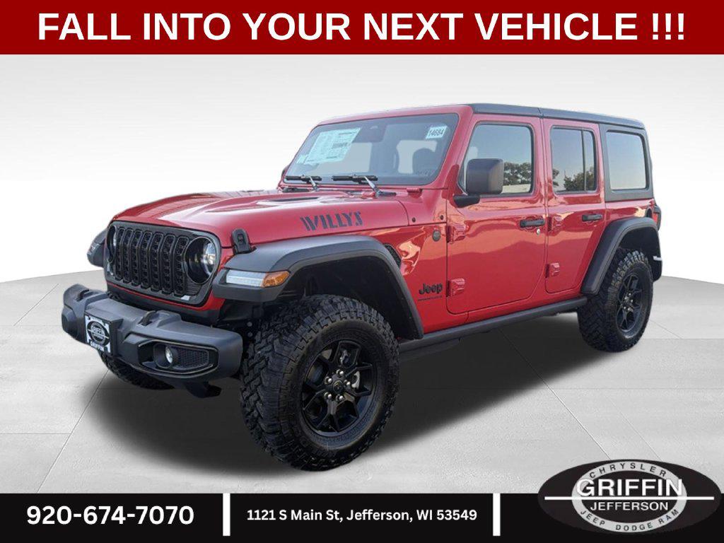 New 2026 Jeep Wrangler Willys