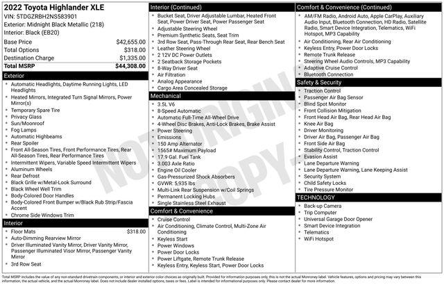 TOYOTA HIGHLANDER - 4