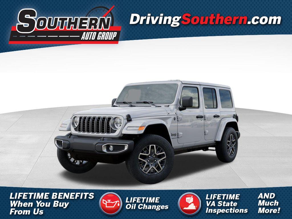 New 2025 Jeep Wrangler 4-Door Sahara 4x4