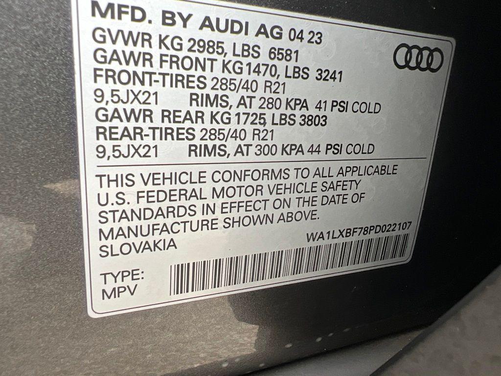 2023 AUDI Q7 55 PREMIUM PLUS — фото 9