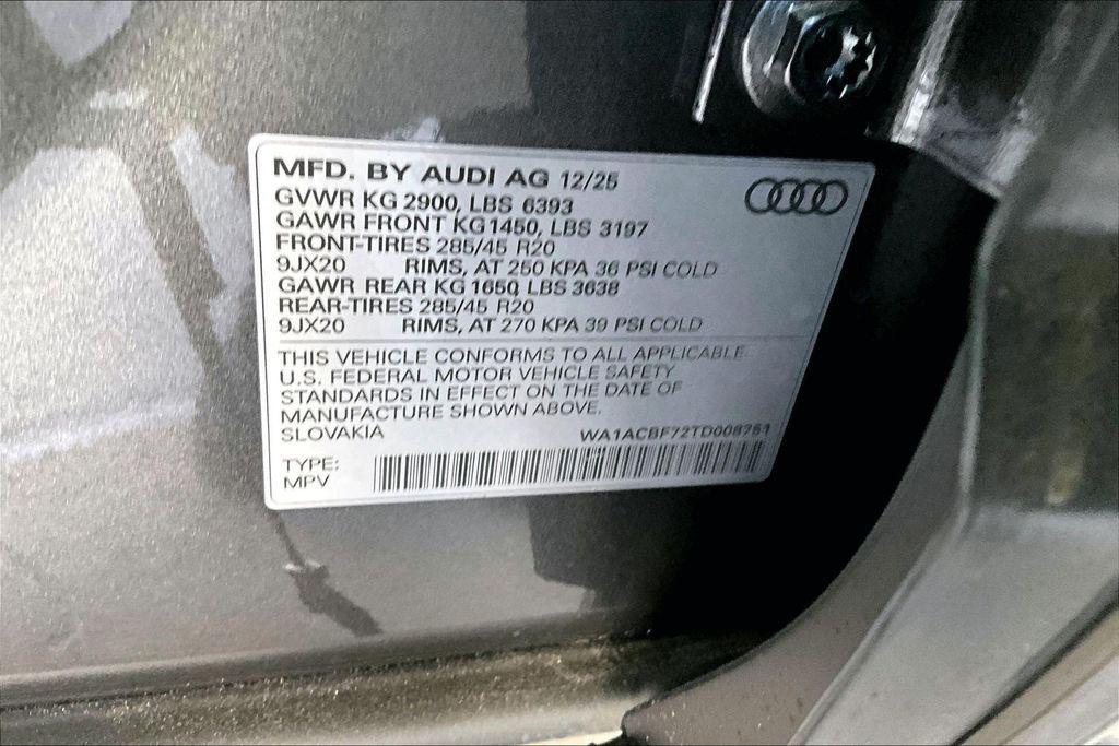 2026 AUDI Q7 45 PREMIUM — фото 8