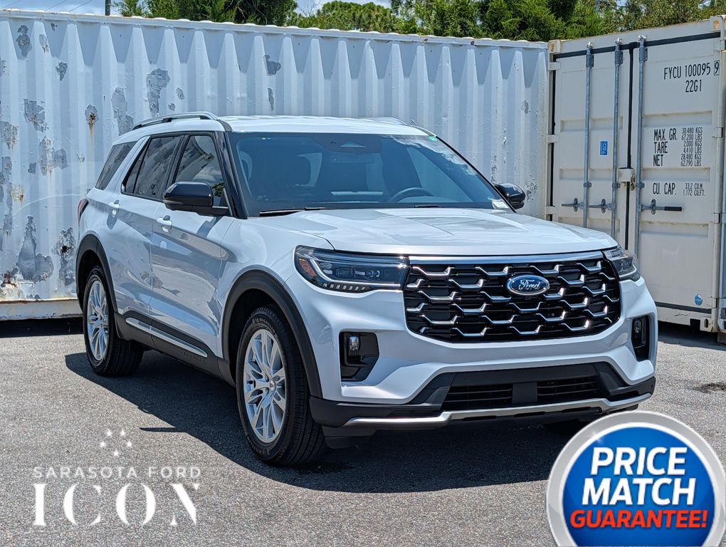 New 2026 Ford Explorer Platinum