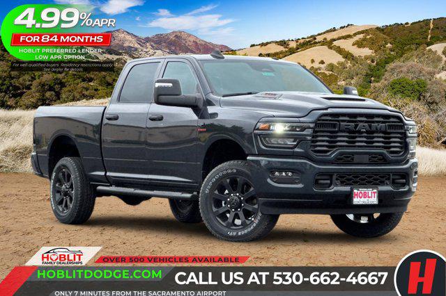 New 2026 RAM 2500 Black Express Crew Cab 4x4 6'4' Box