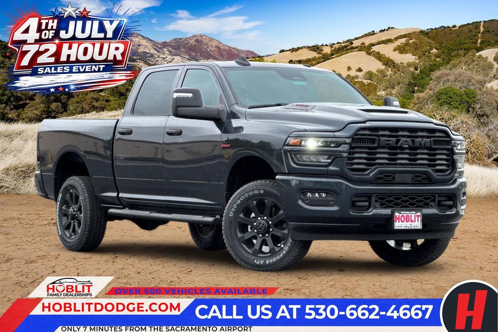 New 2026 RAM 2500 Black Express Crew Cab 4x4 6'4' Box