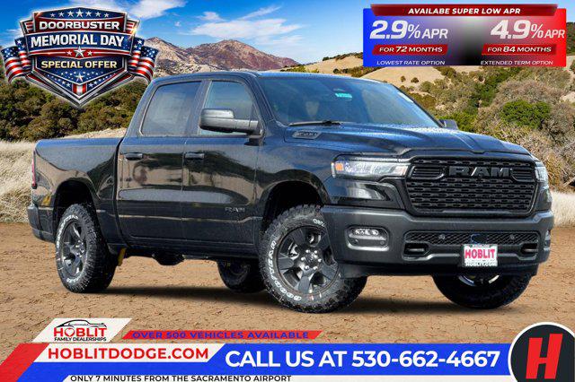 New 2026 RAM 1500 Warlock Crew Cab 4x4 5'7' Box