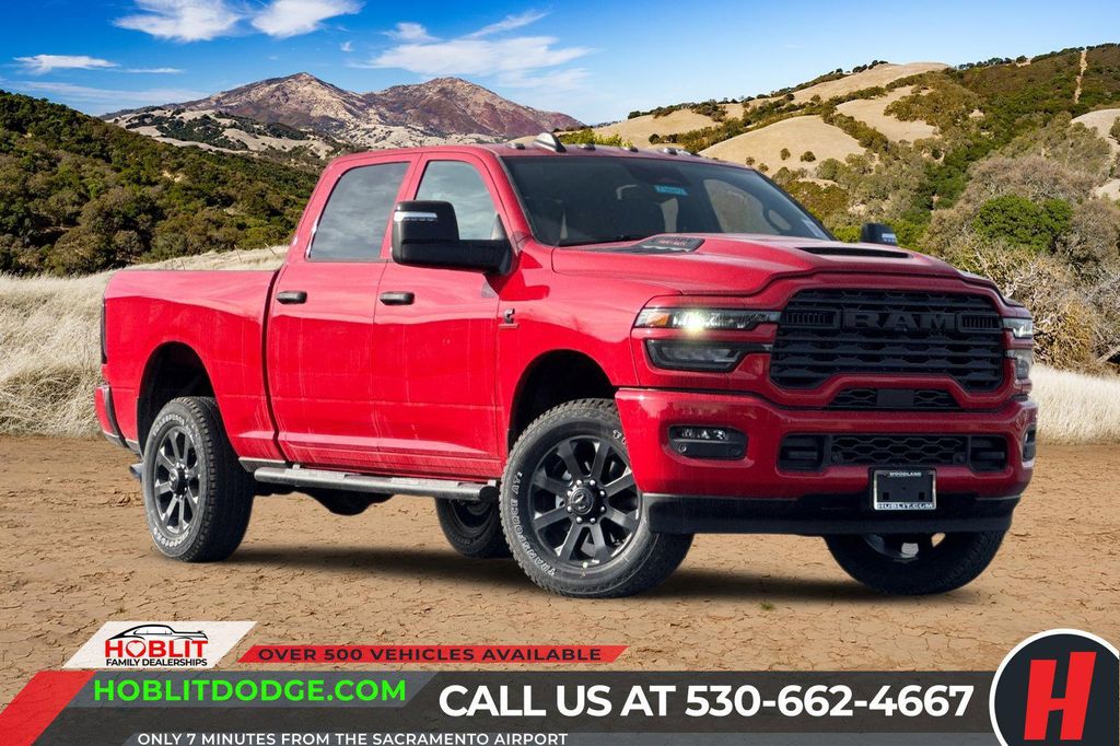 New 2026 RAM 2500 Black Express Crew Cab 4x4 6'4' Box