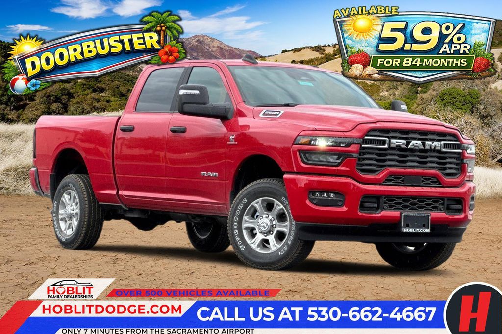New 2026 RAM 2500 Big Horn Crew Cab 4x4 6'4' Box