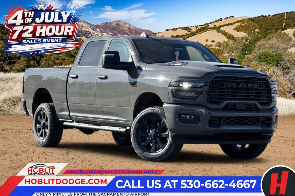 New 2026 RAM 2500 Black Express Crew Cab 4x4 6'4' Box