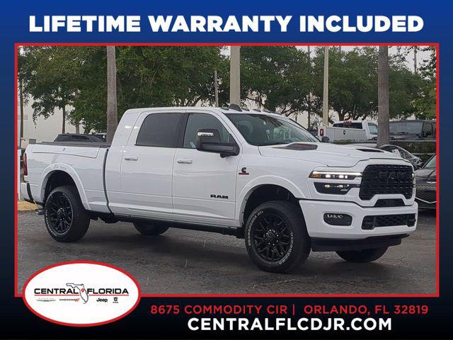 New 2026 RAM 3500 Limited Mega Cab 4x4 6'4' Box