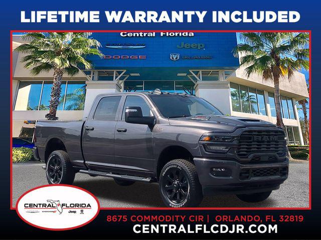 New 2026 RAM 2500 Black Express Crew Cab 4x4 6'4' Box