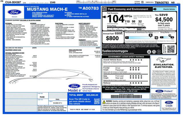 2026 FORD MUSTANG MACH-E PREMIUM 缩略图 11