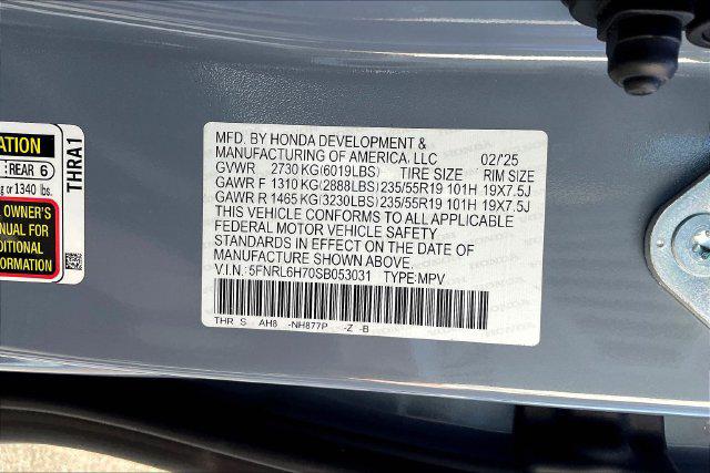 2025 Honda ODYSSEY SPORT-L — миниатюра 21
