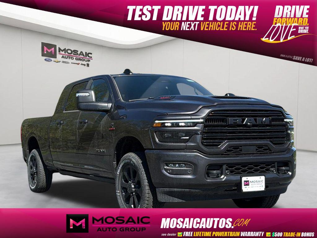 New 2026 RAM 3500 Laramie Mega Cab 4x4 6'4' Box