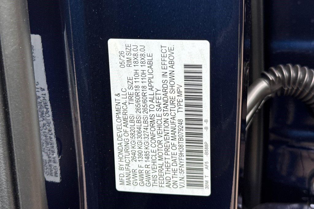 2026 Honda PASSPORT AWD RTL 缩略图 18