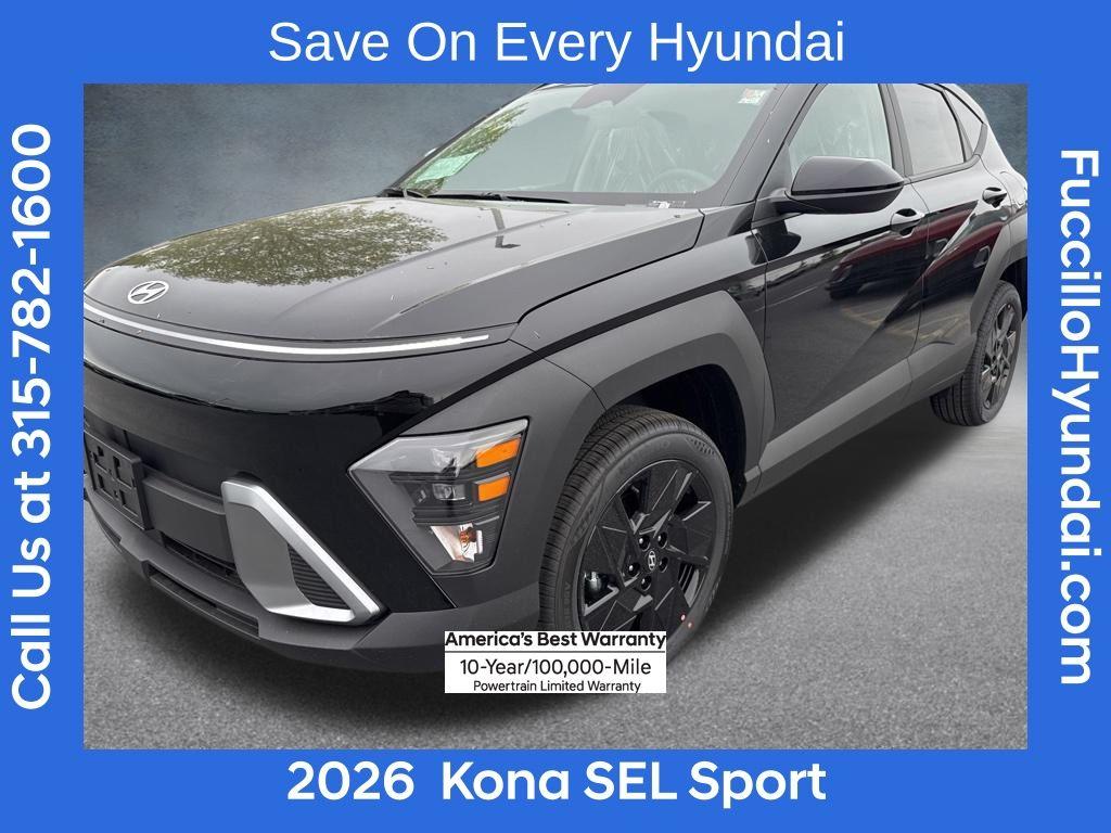 New 2026 Hyundai KONA SEL Sport