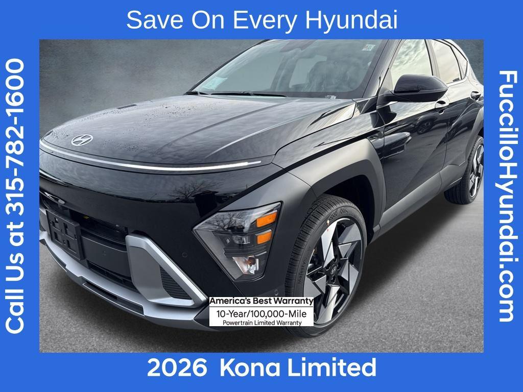New 2026 Hyundai KONA Limited