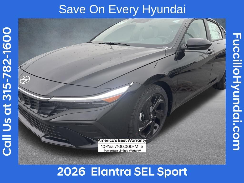 New 2026 Hyundai ELANTRA SEL Sport
