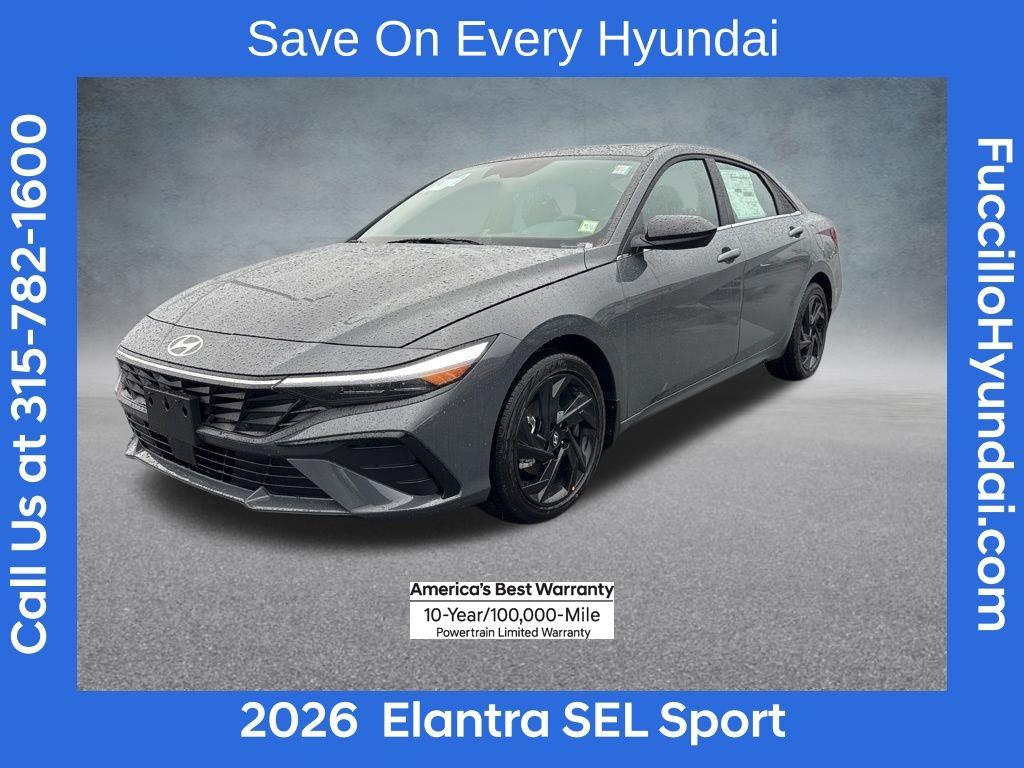 New 2026 Hyundai ELANTRA SEL Sport