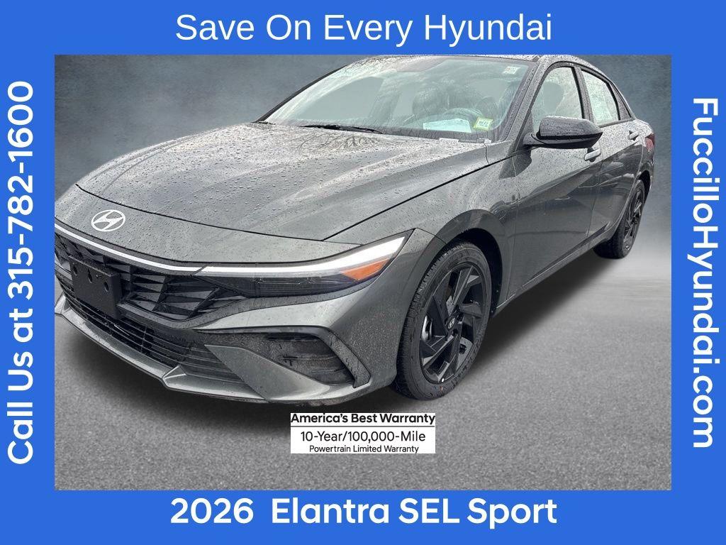 New 2026 Hyundai ELANTRA SEL Sport