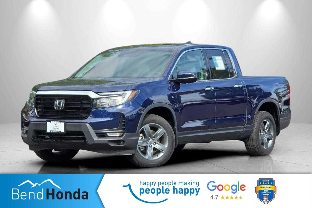 Certified 2022 Honda Ridgeline RTL-E