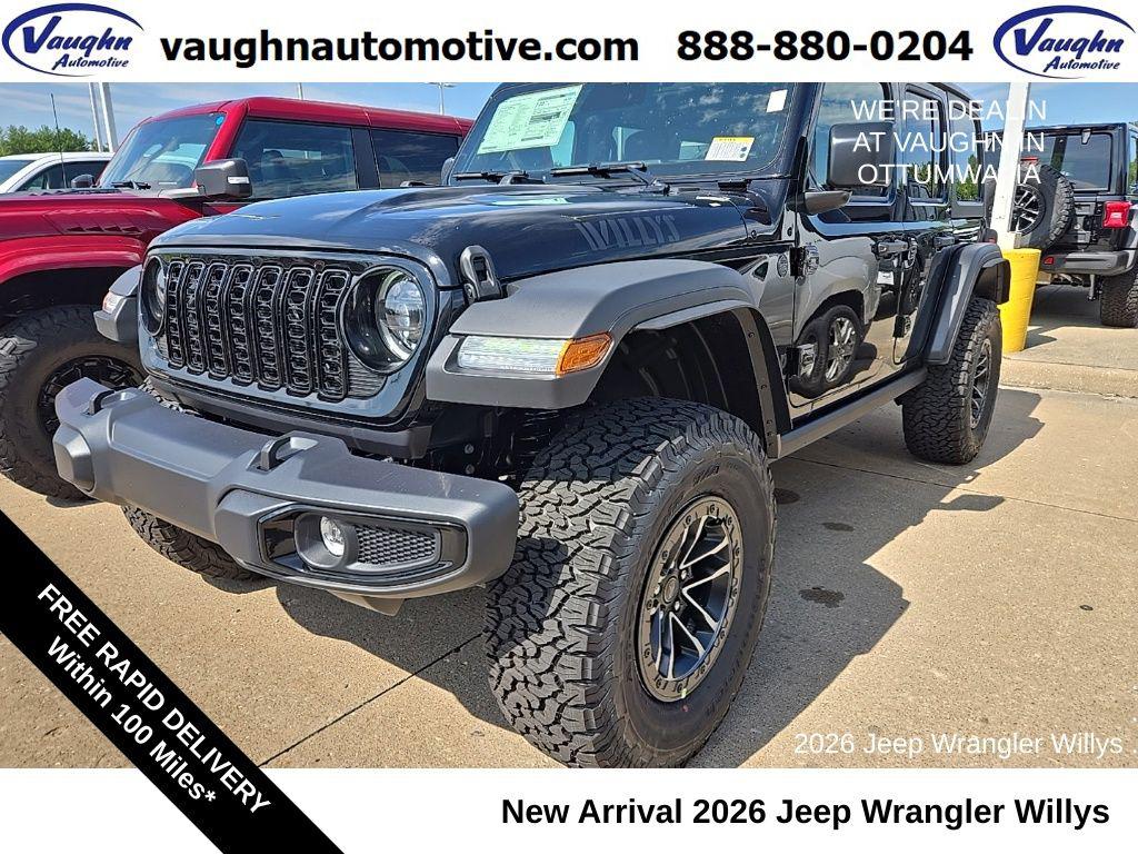 New 2026 Jeep Wrangler Willys