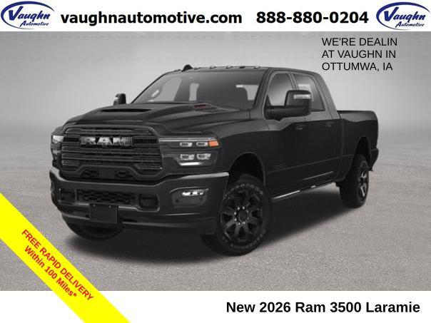 New 2026 RAM 3500 Laramie Mega Cab 4x4 6'4' Box