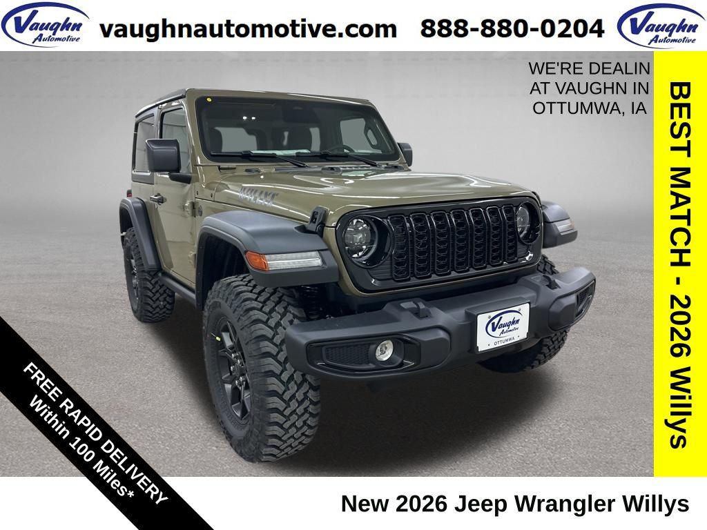 New 2026 Jeep Wrangler Willys