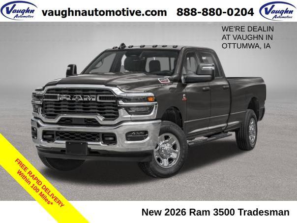 New 2026 RAM 3500 Tradesman Crew Cab 4x4 8' Box