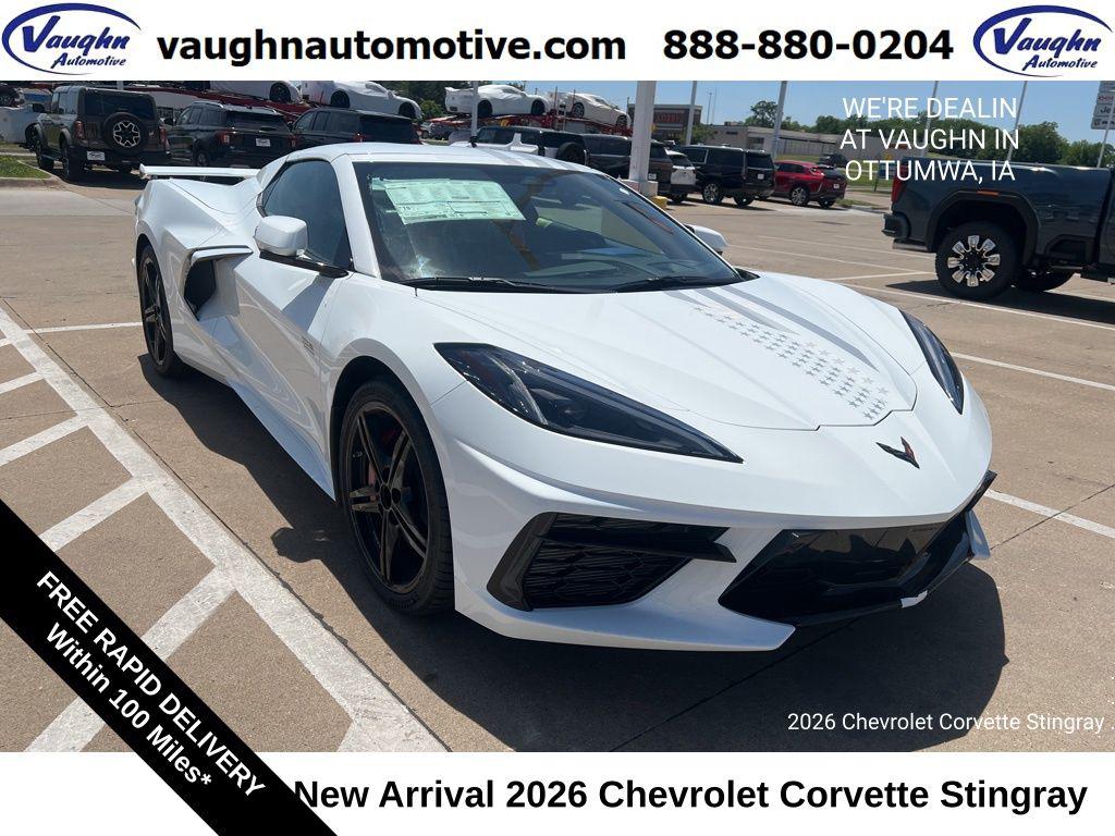 New 2026 Chevrolet Corvette Stingray w/3LT