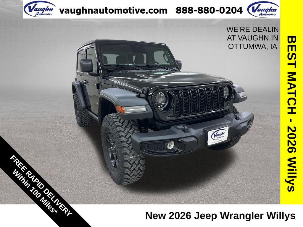 New 2026 Jeep Wrangler Willys