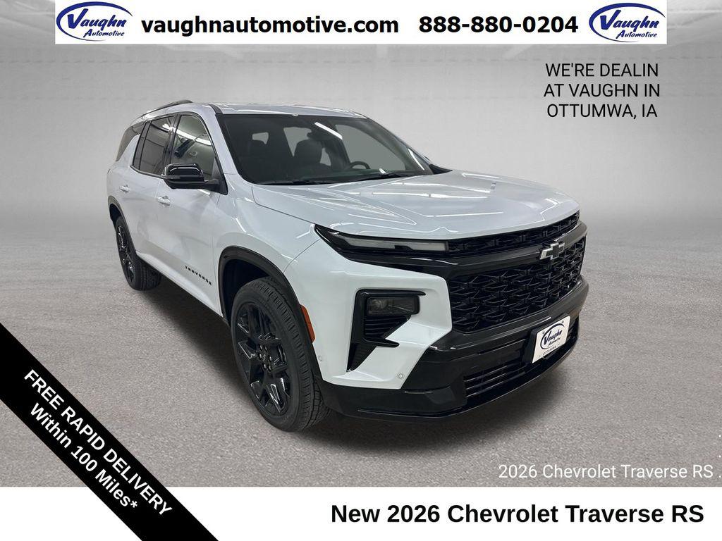 New 2026 Chevrolet Traverse RS