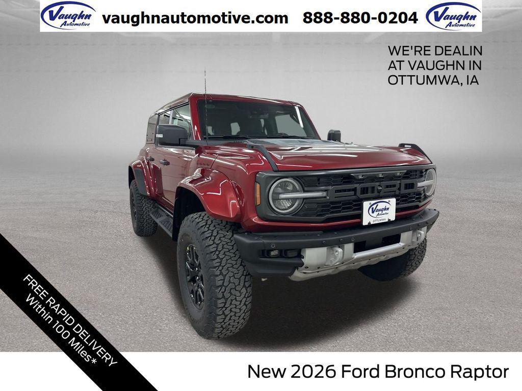 New 2026 Ford Bronco Raptor