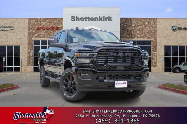 New 2026 RAM 2500 Black Express Crew Cab 4x4 6'4' Box