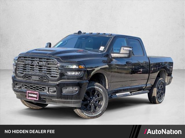 New 2026 RAM 2500 Black Express Crew Cab 4x4 6'4' Box