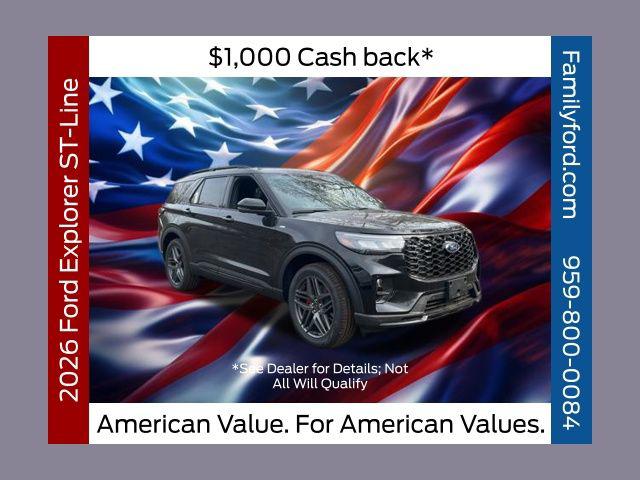 New 2026 Ford Explorer ST-Line