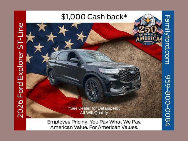 New 2026 Ford Explorer ST-Line