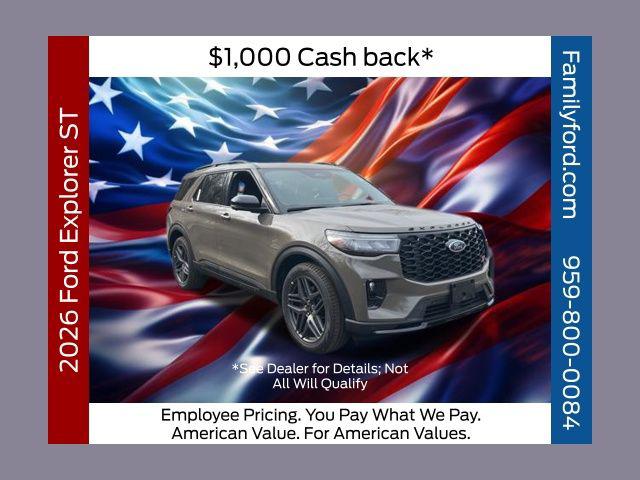 New 2026 Ford Explorer ST