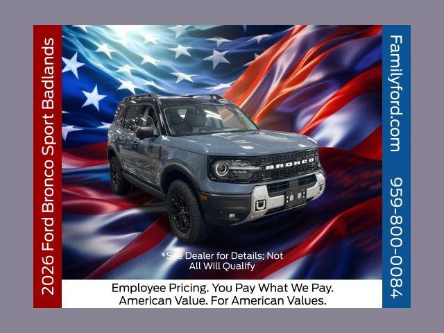 New 2026 Ford Bronco Sport Badlands