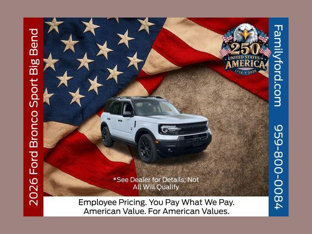 New 2026 Ford Bronco Sport Big Bend