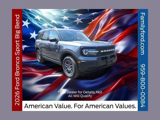 New 2026 Ford Bronco Sport Big Bend