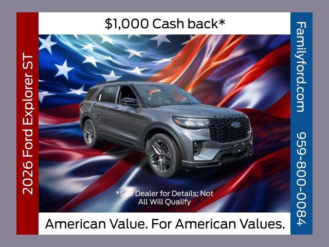 New 2026 Ford Explorer ST
