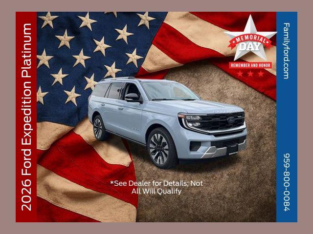 New 2026 Ford Expedition Platinum