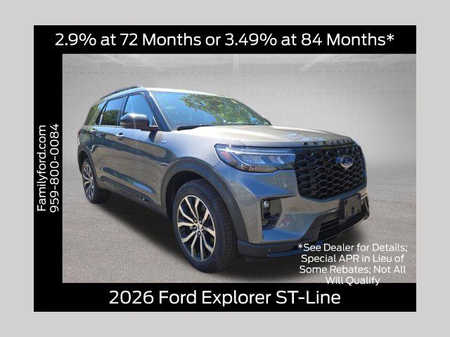 New 2026 Ford Explorer ST-Line