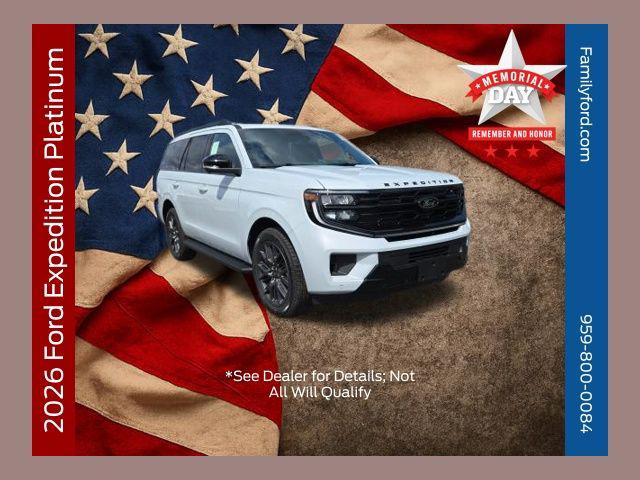 New 2026 Ford Expedition Platinum