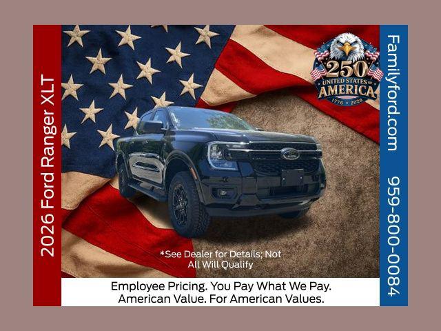 New 2026 Ford Ranger XLT