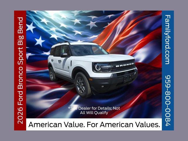 New 2026 Ford Bronco Sport Big Bend