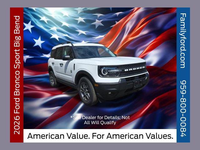 New 2026 Ford Bronco Sport Big Bend
