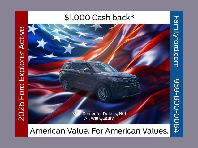 New 2026 Ford Explorer Active w/200A Pkg