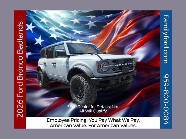 New 2026 Ford Bronco Badlands